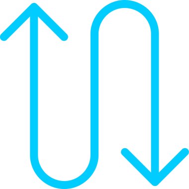 Tamamlanmış ok aşağı simgesi - taslak biçimi