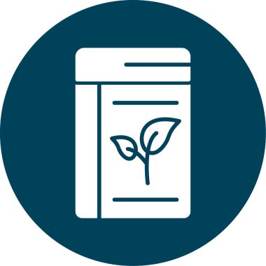 vektör ekoloji ikonu illüstrasyonu