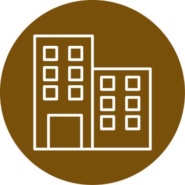 Yapı simgesinin vektör illüstrasyonu