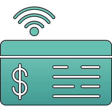 Para için. Web simgesi basit illüstrasyon