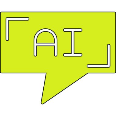 konuşma kabarcığı vektör çizimi