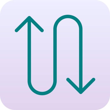 ok simgesi vektör illüstrasyonu