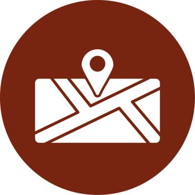 harita pin vektör simgesi