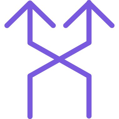 ok simgesi vektör illüstrasyonu