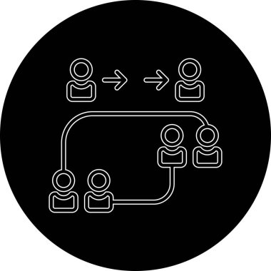 vektör insanlar simge illüstrasyonu