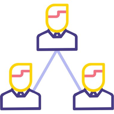 ağ web simgesi basit illüstrasyon