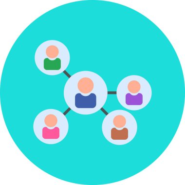 ağ paylaşımı. Basit resimleme