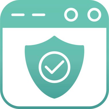 modaya uygun biçimde izole edilmiş arkaplan simgesi