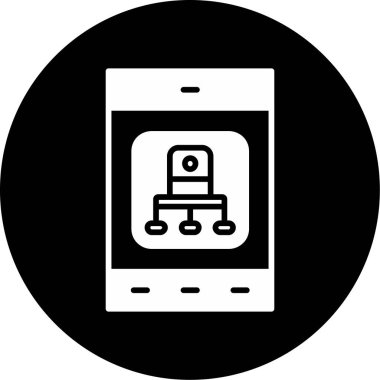 Modern b 'nin vektör illüstrasyonu eksik simgesi