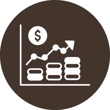 Modern iş simgesinin vektör illüstrasyonu