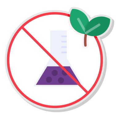 Sigara içmek yok. Basit tasarım