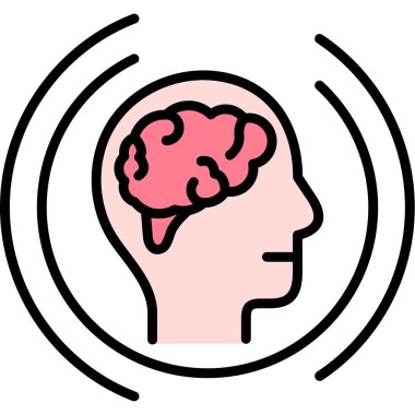 İnsan beyni simgesi, özet biçimi