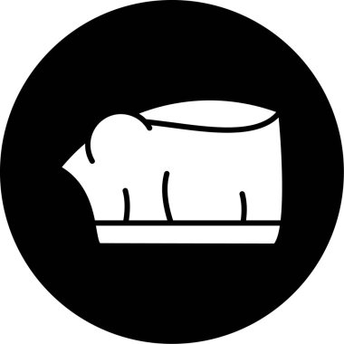 Gıda simgesinin vektör illüstrasyonu