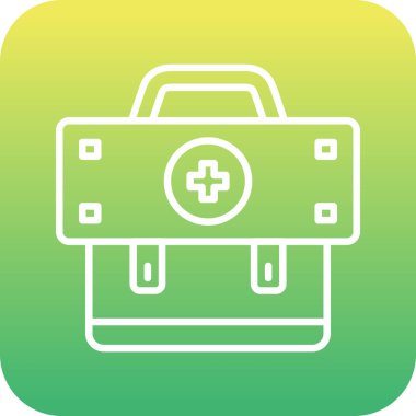 vektör sağlığı ve sağlık modern simgesi