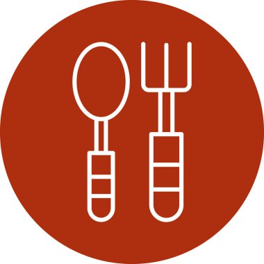 Gıda simgesinin vektör illüstrasyonu