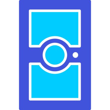 Kamera simgesi, modern tasarım illüstrasyonu