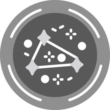 Pusula. Web simgesi basit illüstrasyon