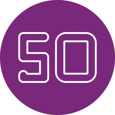 Çizgili bir simgenin gösterimi