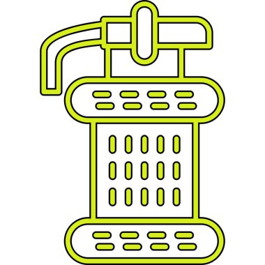 gaz ısıtıcısı simgesi, özet biçimi