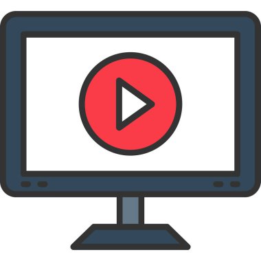 Video oynatıcı. Basit resimleme