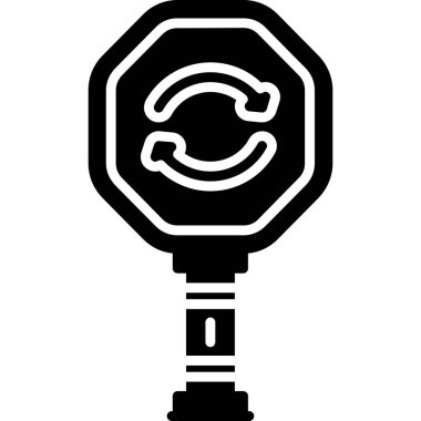 Kahve çekirdekleri simgesi, basit tarzı