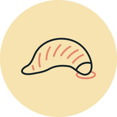 Çizgi film simgesinin vektör illüstrasyonu