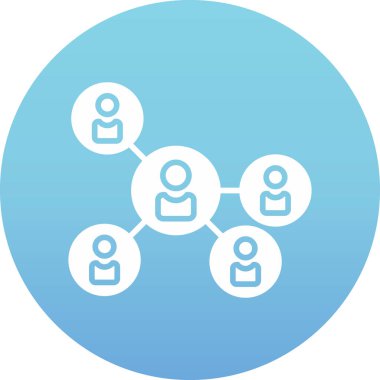 ağ simgesi. Vektör illüstrasyonu