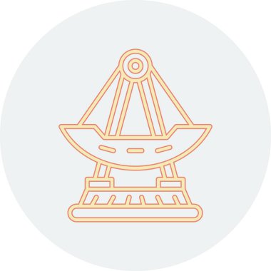 Modern simgenin vektör illüstrasyonu