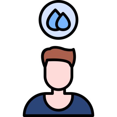 Bırak. Web simgesi basit illüstrasyon