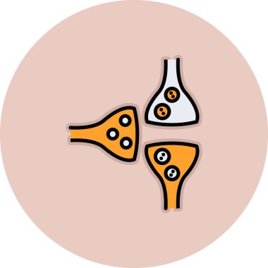 Pizza simgesinin vektör illüstrasyonu