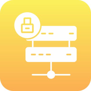 Modern bir simgenin vektör illüstrasyonu