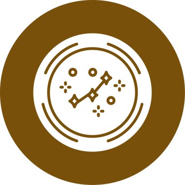 pusula web simgesi basit illüstrasyon