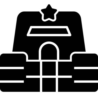 Noel dekorasyon vektör simgesi