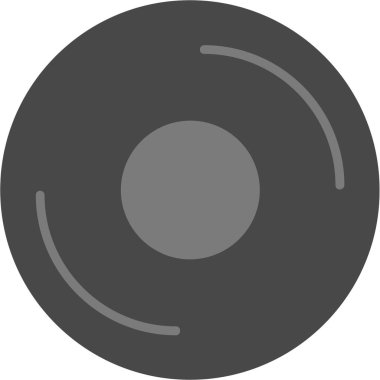 CD mi? Web simgesi basit tasarım