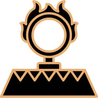 Kupa Ödülü simge vektör illüstrasyon izole