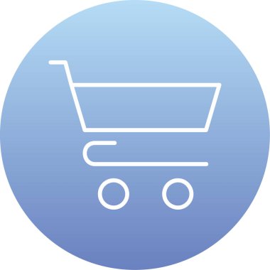 Alışveriş arabası. Basit tasarım