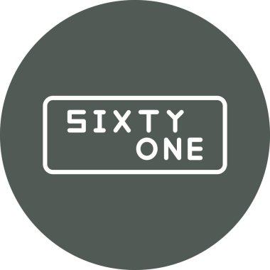 Beyaz üzerine 65 damga.