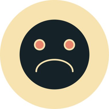 emoji yüz ifadeleri simgesi - özet biçimi