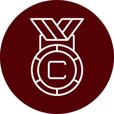 Pusula simgesinin vektör illüstrasyonu