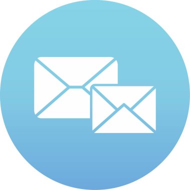 E- posta simgesi vektör illüstrasyonu