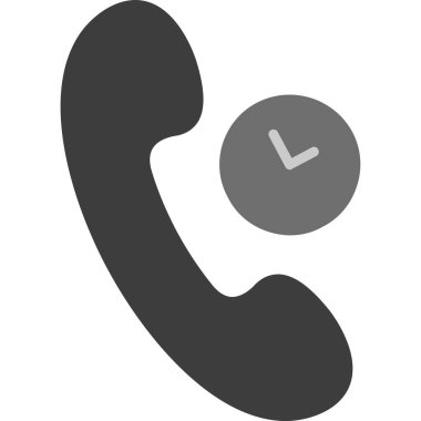 Telefon vektör simgesi. Basit tasarım