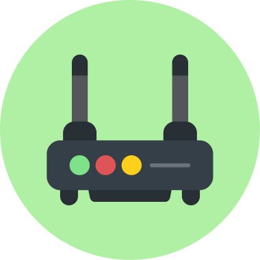 Radyo. Web simgesi vektör illüstrasyonu