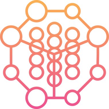 Şebeke. Web simgesi basit tasarım