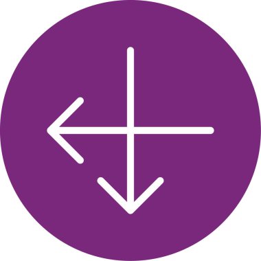 Ok. Web simgesi basit illüstrasyon