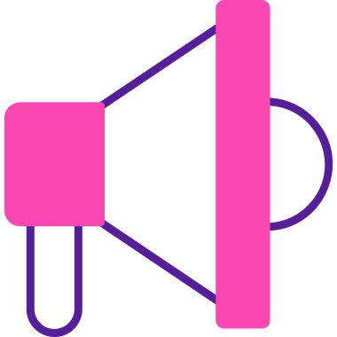 hoparlör vektör illüstrasyonu