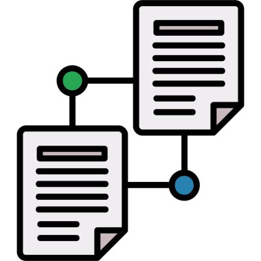 ağ paylaşım simgesi çizimi