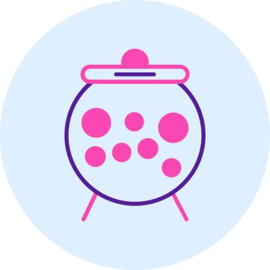 Bir kahve simgesinin vektör çizimi