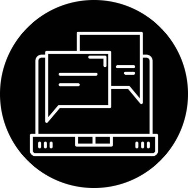 seo modern simgesinin vektör illüstrasyonu