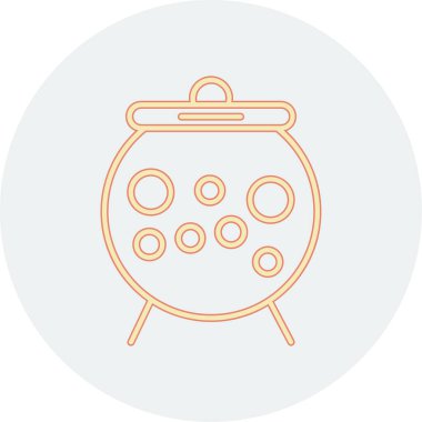 Mutfak simgesi vektör illüstrasyonu