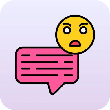 İleti simgesi tasarım vektörü